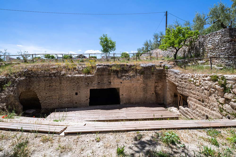Open-air theater in Altamura, near Matera. Bring your show to the stage!