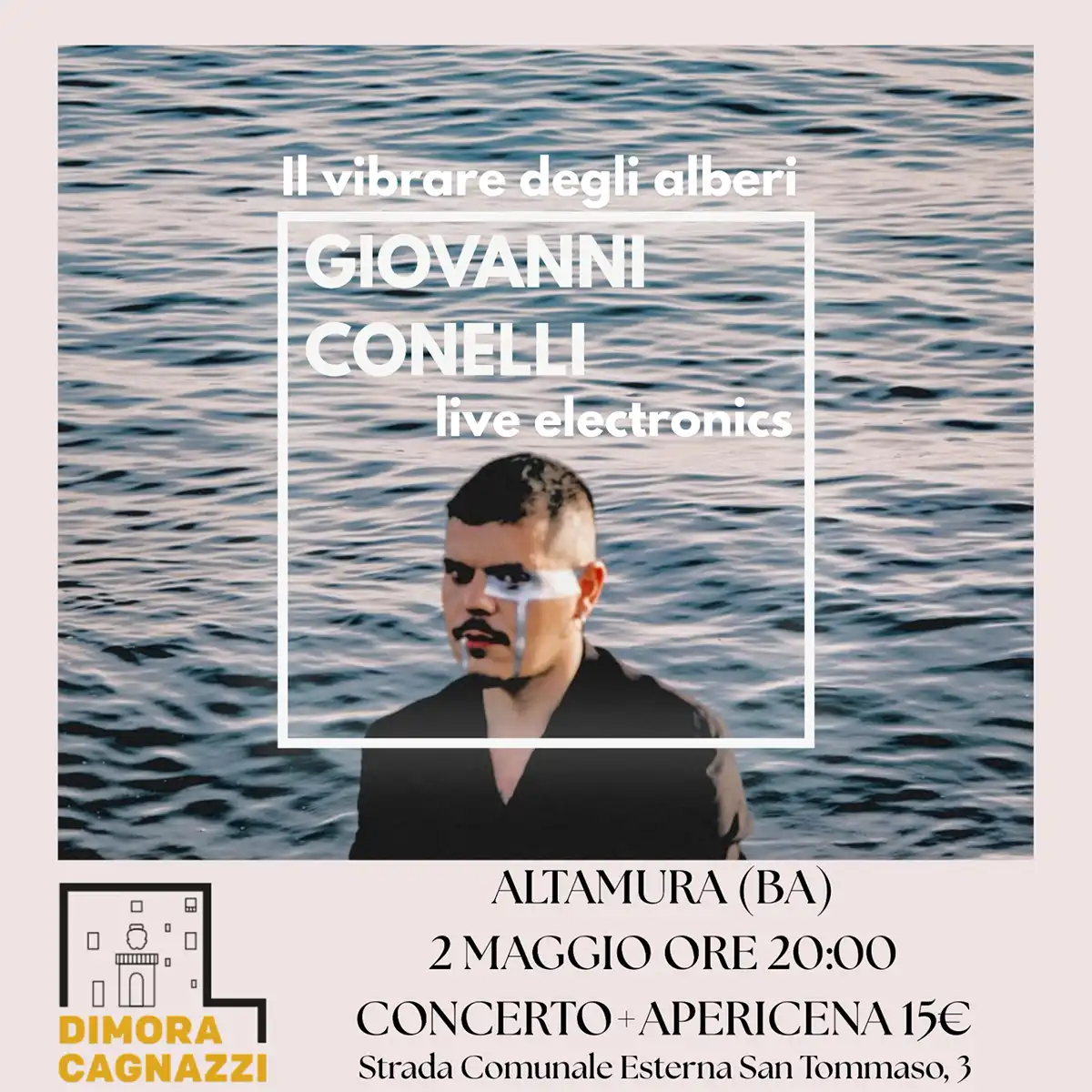 Giovanni Conelli in concerto. Presso la Dimora cagnazzi, Altamura.